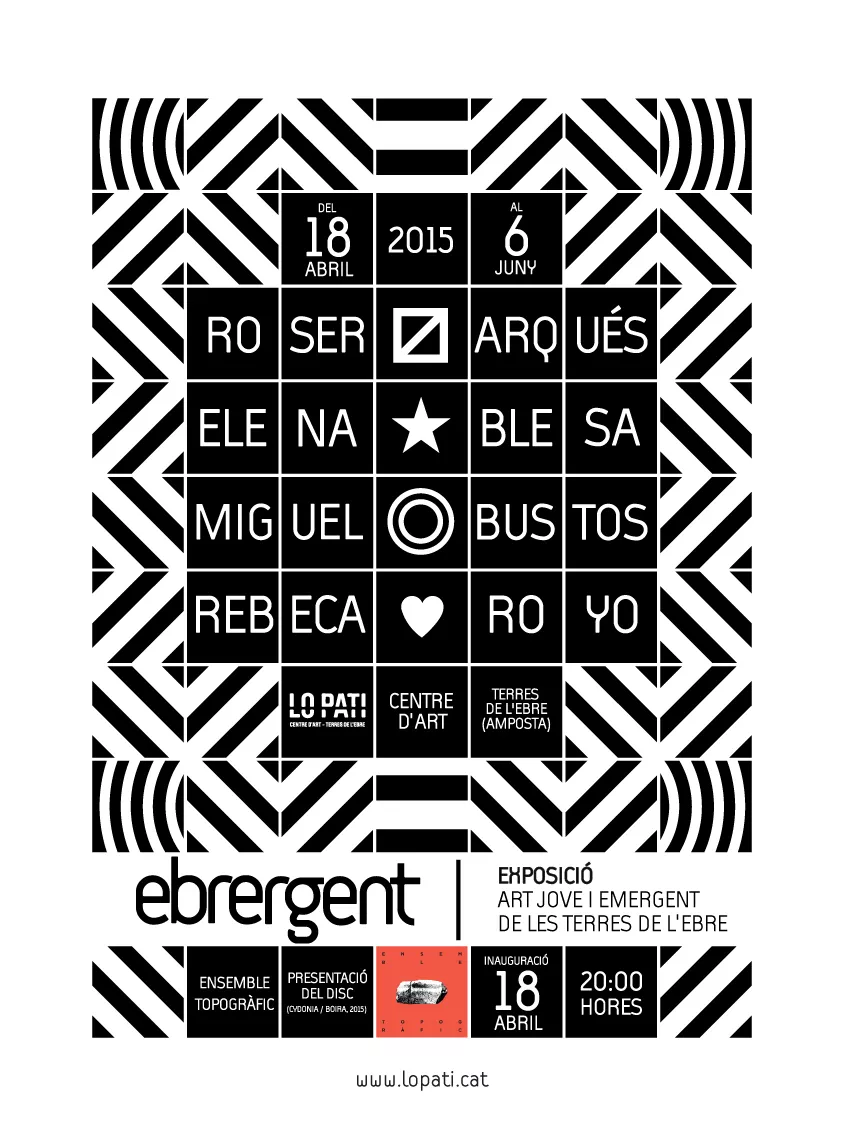 ebrergent: art jove i emergent de les Terres de l'Ebre