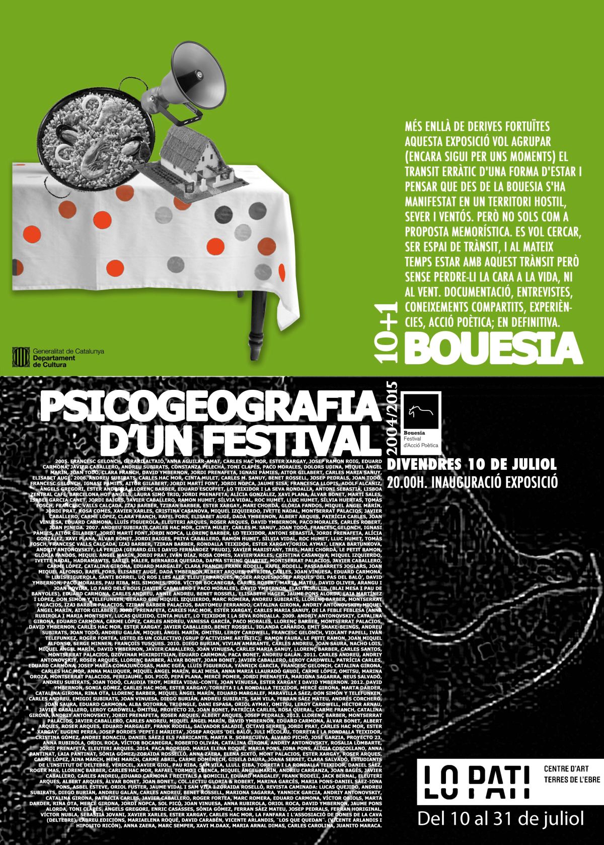 Bouesia. Psicogeografia d'un festival 2004-2015