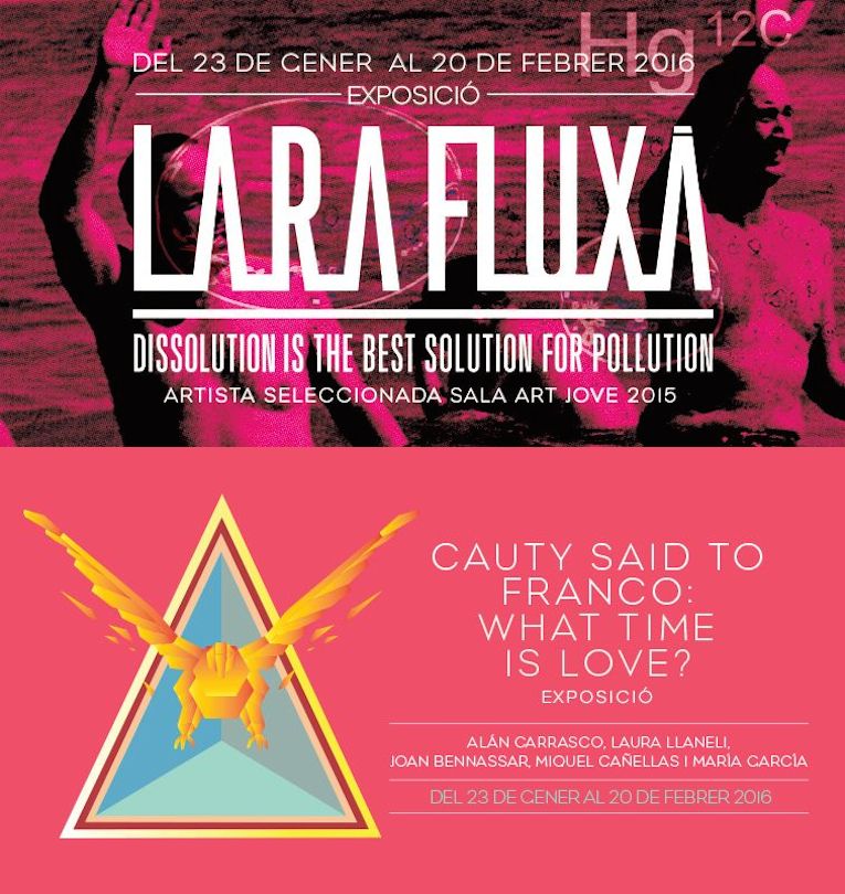 Prorroguem les dos exposicions actuals: Lara Fluxà i What time is love?
