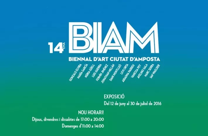 Inauguración de la Biennal d'Art Ciutat d'Amposta