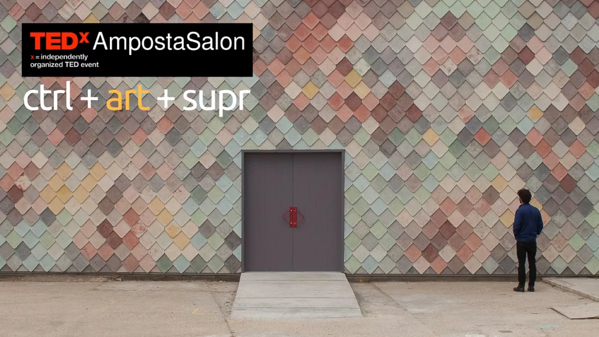 TEDxAmpostaSalon:  "Pot l'art esdevenir un model participatiu?"