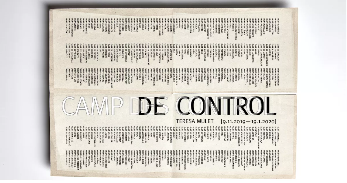 Teresa Mulet "Camp de control"