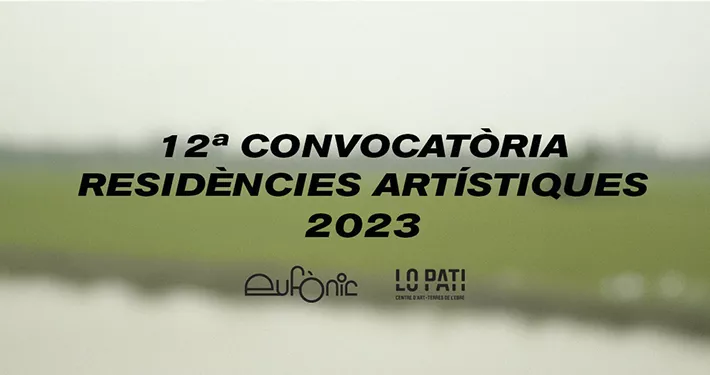 Convocatoria Eufònic / Lo Pati