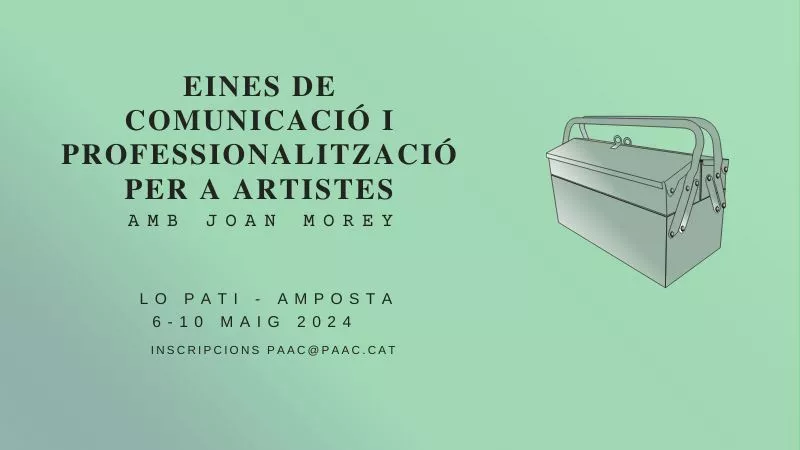 Eines de comunicació i professionalització per a artistes 2024