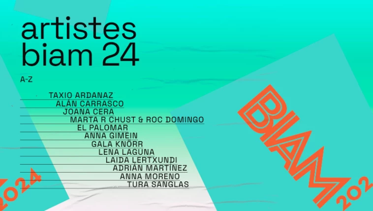 Artistas seleccionadas BIAM 2024