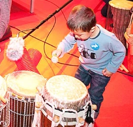 Taller de música electrónica para niños y niñas