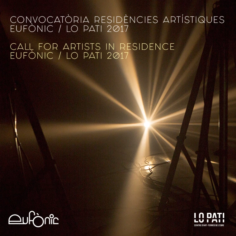 Convocatoria Residencias Artísticas Eufònic 2017