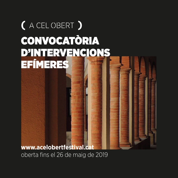 Convocatòria A Cel Obert 2019